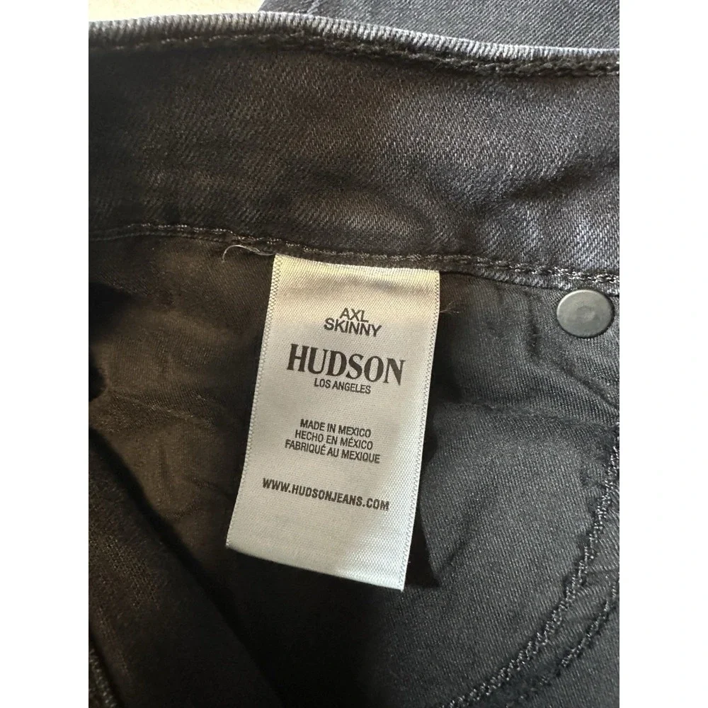 Hudson Los Angeles AXL Skinny Jeans Mens 31‎ X 32 Dark Blue Denim Stretch 29